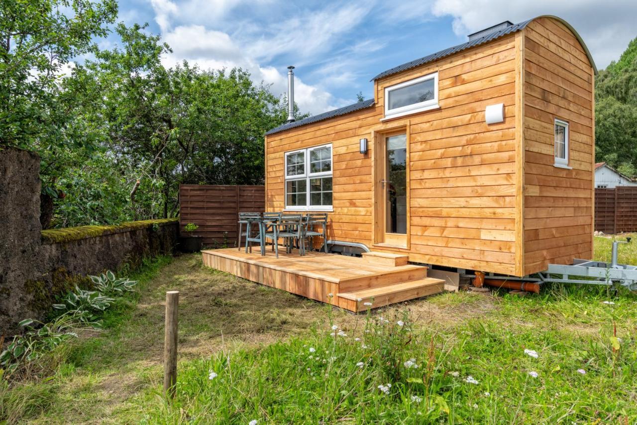 Enchanting Tiny House With Wood Burner And Hot Tub In Cairngorms 巴拉特 外观 照片